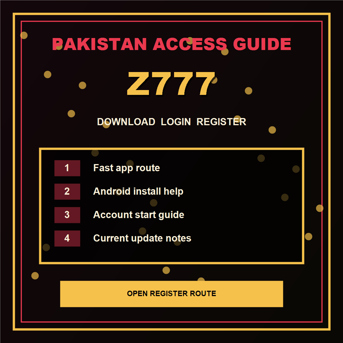Z777 Pakistan route visual